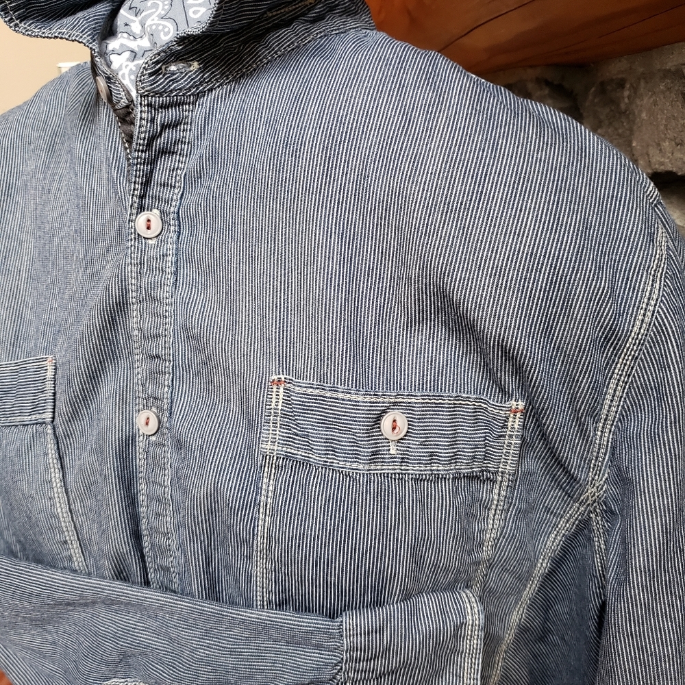 Jeremiah Clothing Co. XXL vintage Americana shirt
